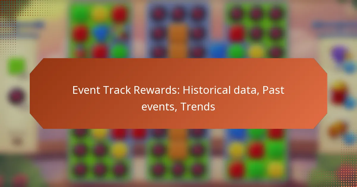 Event Track Rewards: Historical data, Past events, Trends